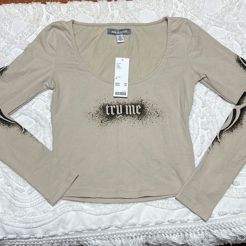 Urban Outfitters cropped long sleeve